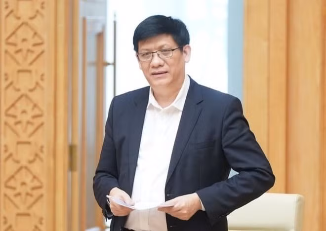 Quyền Bộ trưởng Bộ Y tế Nguyễn Thanh Long. Ảnh: TL.