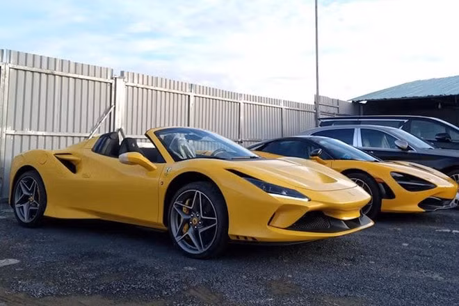 Ferrari F8: Mui trần đầu tiên về Việt Nam. Ảnh: internet.