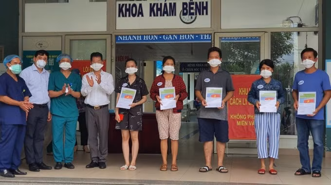 Cả 5 bệnh nhân đều có 3 lần xét nghiệm âm tính (ảnh TL).