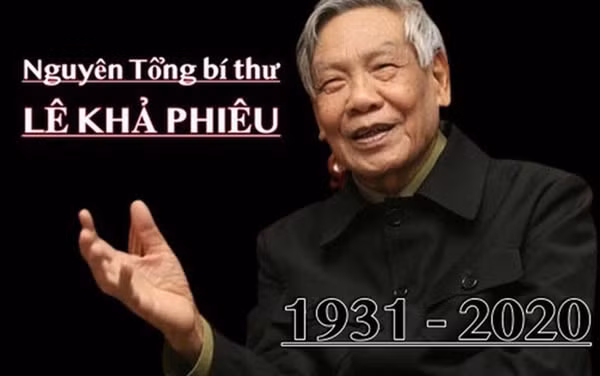Đồng chí Lê Khả Phiêu, nguyên Tổng Bí thư Ban Chấp hành Trung ương Đảng Cộng sản Việt Nam