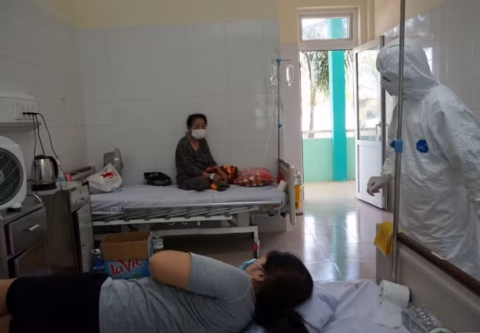 Tại đây nhiều bệnh nhân nhiễm Covid đã đỡ sau nhiều ngày điều trị (ảnh TL).