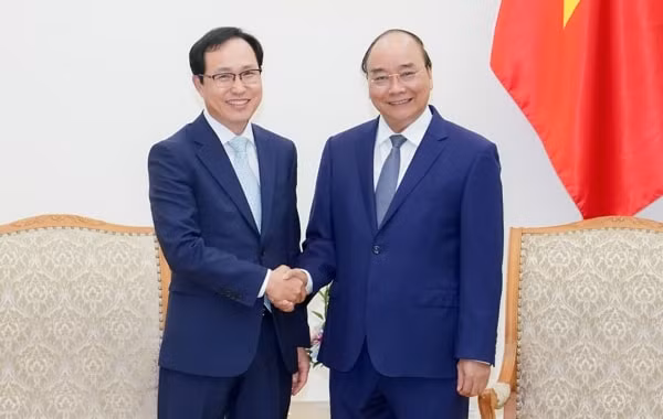 Thủ tướng Nguyễn Xuân Phúc đã tiếp ông Choi Joo Ho, Tổng Giám đốc Tổ hợp Samsung Việt Nam