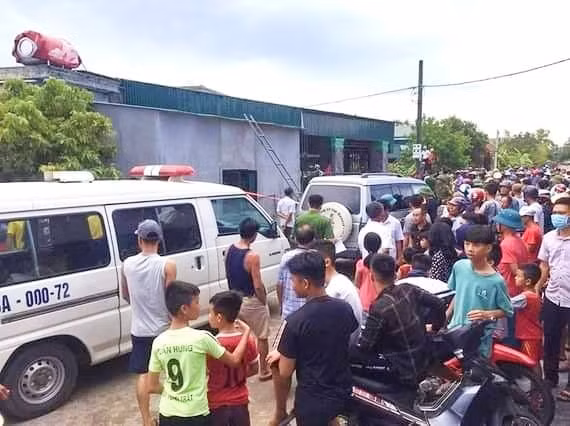 Ngôi nhà nơi xảy ra vụ việc
