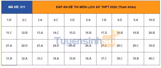 lịch sử 311