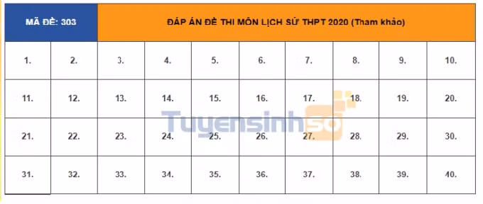 lịch sử 303