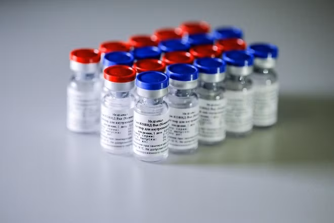 Một loại vắc xin Covid-19 do Nga chế tạo được đặt tên là Sputnik V. Ảnh: internet.