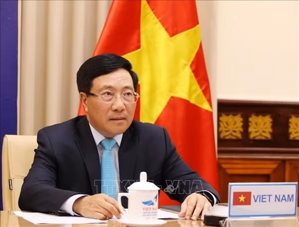 Phó Thủ tướng, Bộ trưởng Bộ Ngoại giao Phạm Bình Minh dự phiên Thảo luận mở trực tuyến của Hội đồng Bảo an Liên hợp quốc với chủ đề 