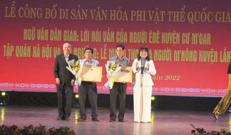 dak lak co them 2 di san van hoa phi vat the quoc gia hinh 1