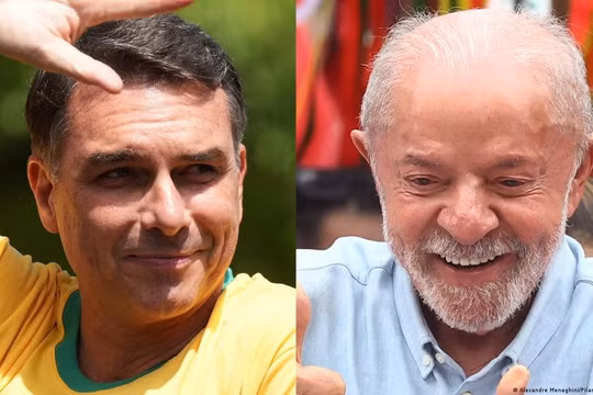 Ông Flavio Bolsonaro dẫn trước ông Lula trong cuộc bầu cử tổng thống Brazil