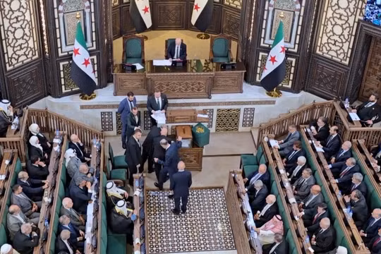 Quốc hội mới của Syria lần đầu họp tại Damascus