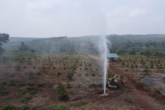 Gia Lai: Lên phương án bảo vệ khí CO2 được phát hiện trong quá trình khoan giếng