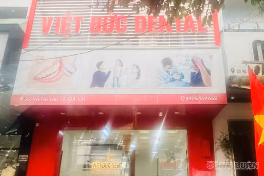 Gia Lai: Cơ sở nha khoa không phép bị xử phạt, đình chỉ vẫn ngang nhiên hoạt động