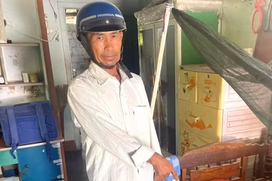 Cụ ông 73 tuổi bị đối tượng đạp ngã, cướp tiền và vé số