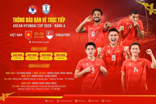 Điểm tin thể thao 27/7: Tuyển bóng chuyền nam nhận thưởng 'nóng', sốt vé trận Việt Nam - Singapore