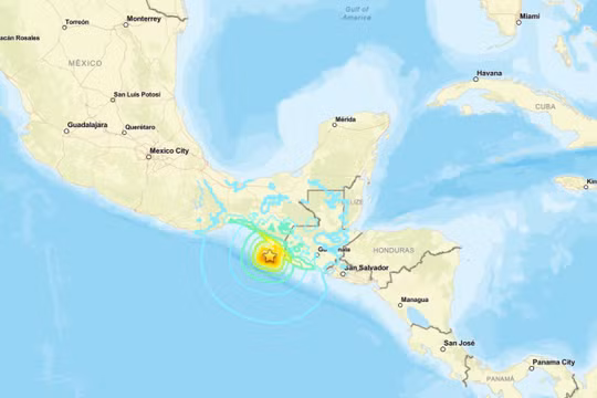 Động đất mạnh ngoài khơi Mexico, cảnh báo sóng thần