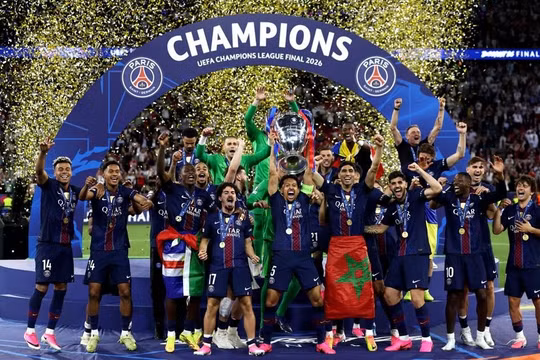 PSG bảo vệ thành công ngôi vương Champions League sau loạt luân lưu nghẹt thở trước Arsenal