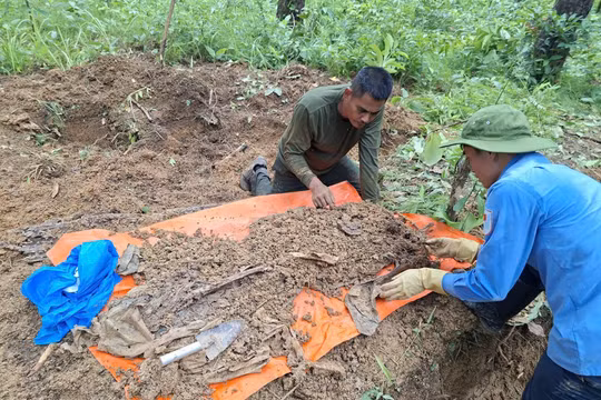 Gia Lai: Quy tập thêm 16 hài cốt liệt sĩ, nhiều di vật được tìm thấy