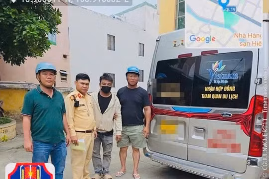 Gia Lai: Tài xế xe khách không có bằng lái, dương tính với ma túy