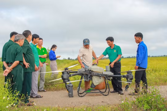 Gia Lai: Đưa máy bay không người lái xuống đồng ruộng, mở hướng làm nông nghiệp hiện đại