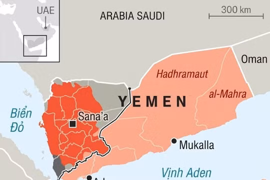 Quân đội Yemen bắn hạ UAV của Houthi, phá hủy thuyền chở bom