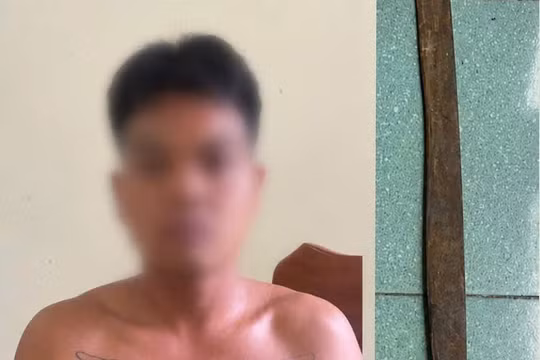 Quảng Ngãi: Vừa ra tù, thanh niên vô cớ dùng dao chém người đi đường