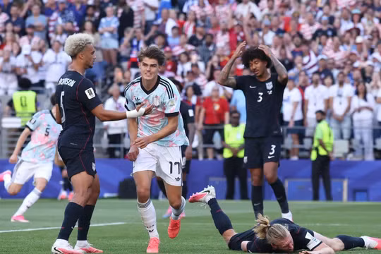 Chủ nhà Mỹ đại bại 1-4 trước Bỉ, ngậm ngùi chia tay World Cup 2026 