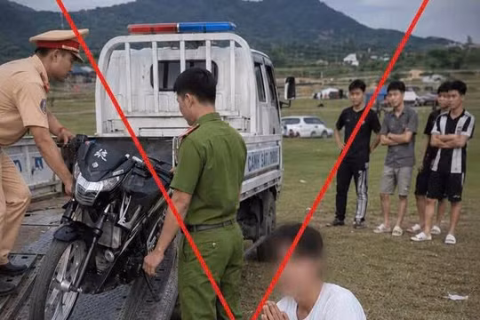 Gia Lai: Thanh niên dùng AI tạo hình ảnh sai sự thật về công an để câu like