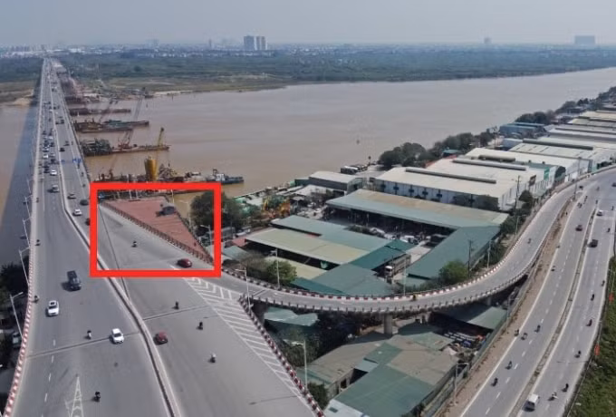 ha noi thao do 2 nhip cau tam phuc vu thi cong cau vinh tuy 2 hinh 1