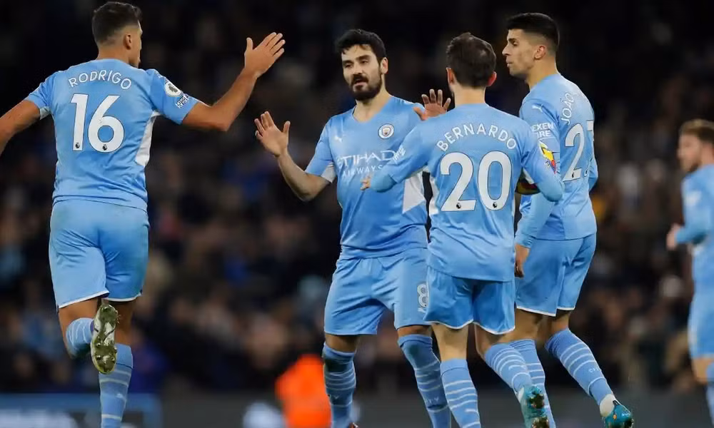 luot di vong 1 8 champions league an tuong man city lam nguy real madrid hinh 1