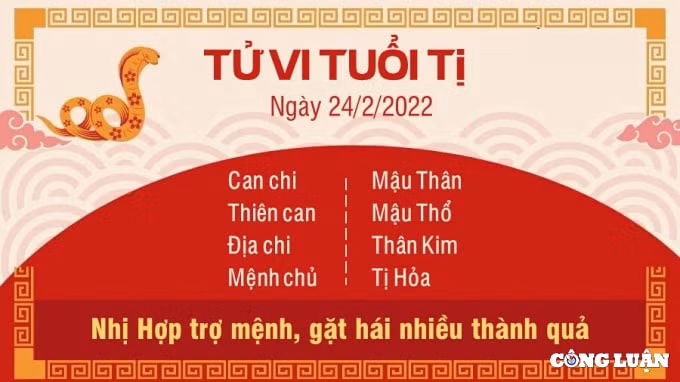 tu vi hom nay 24 2 2022 thu 5 ngay 24 1 am lich cua 12 con giap hinh 6