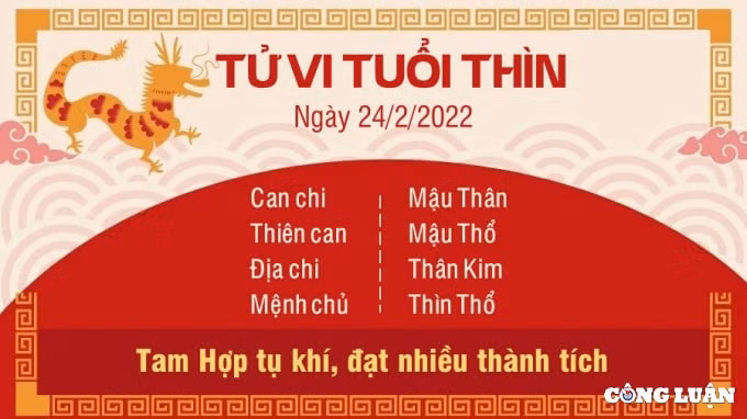 tu vi hom nay 24 2 2022 thu 5 ngay 24 1 am lich cua 12 con giap hinh 5