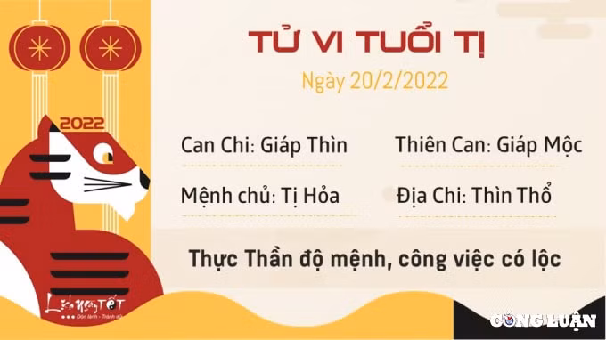 tu vi hom nay 20 2 2022 chu nhat ngay 20 1 am lich cua 12 con giap hinh 6