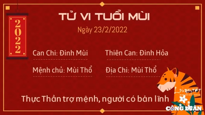 tu vi hom nay 23 2 2022 thu 4 ngay 23 1 am lich cua 12 con giap hinh 8
