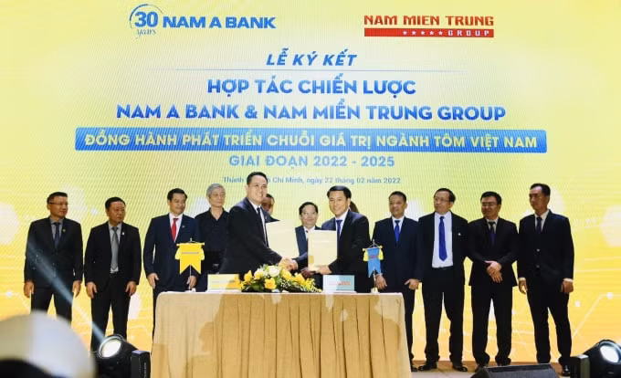 nam a bank ky ket hop tac phat trien chuoigia tri nganh tom viet nam voi quy mo len den 30000 ty dong hinh 1