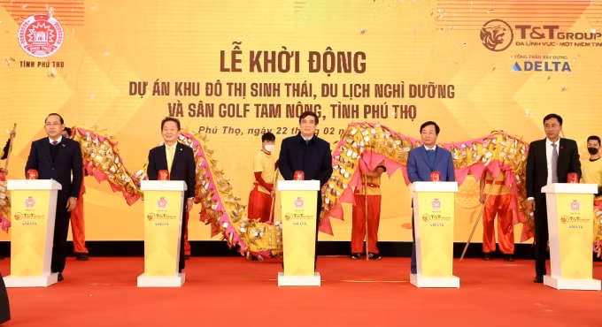tt group khoi dong du an khu do thi sinh thai va san golf gan 500 ha tai phu tho hinh 1