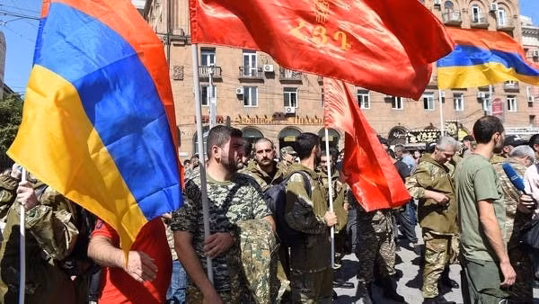 Thổ Nhĩ Kỳ bị cáo buộc cử quân tham chiến trong cuộc xung đột giữa Armenia và Azerbaijan về khu vực tranh chấp Nagorno-Karabakh - Ảnh: Reuters