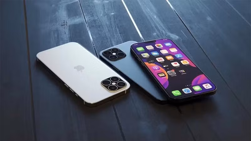 iPhone 12 cấp thấp sẽ có bộ nhớ trong từ 64 GB. Ảnh: internet.