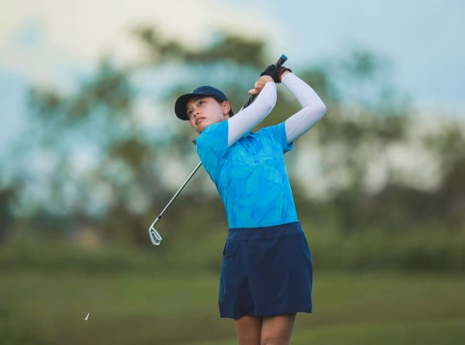 golfer nguyen anh minh the hien ban linh trong ngay dau 2 tai vao 2022 tranh cup t99 hinh 4