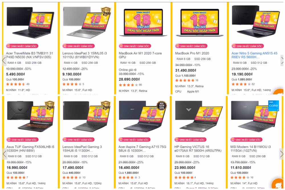 dien thoai laptop giam gia sau truoc them nam hoc moi hinh 3