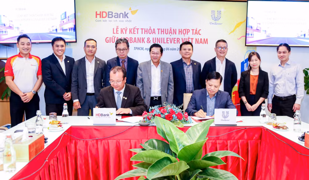 hdbank va unilever viet nam hop tac nang cao loi ich cho doanh nghiep va ho kinh doanh hinh 1