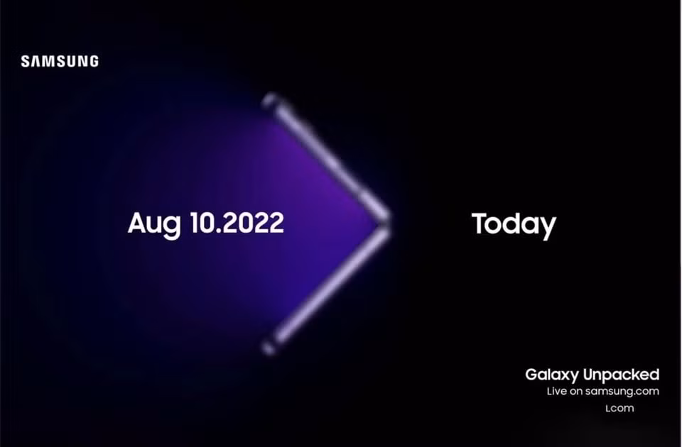 samsung galaxy z fold va galaxy z flip4 se duoc tung ra thi truong vao thang 8 hinh 1