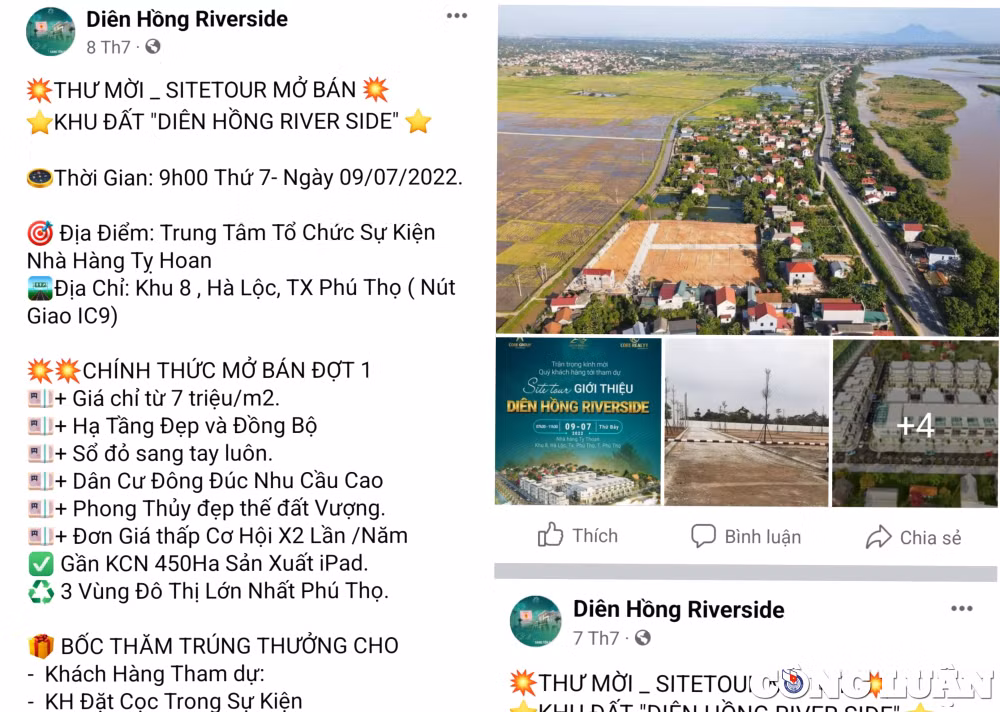 lam thao phu tho tai xa xuan huy khong co du an nao ten la dien hong riverside hinh 1