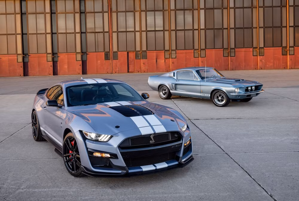 ford ra mat ban dac biet mustang shelby gt500 heritage edition 2022 hinh 1
