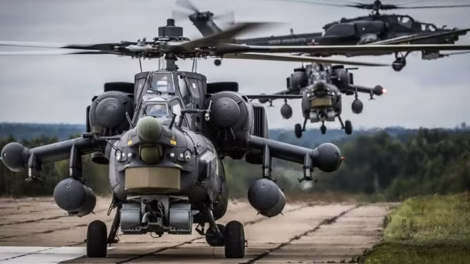 nga khoe tho san dem mi 28ne tai trien lam quan su dubai airshow hinh 2
