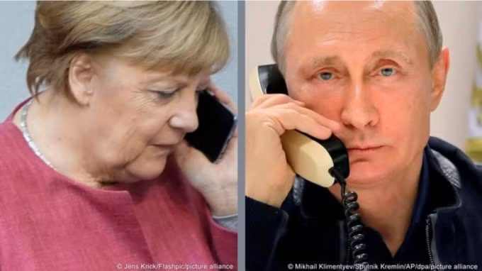ba merkel giuc ong putin ho tro giai quyet cuoc khung hoang ba lan belarus hinh 1