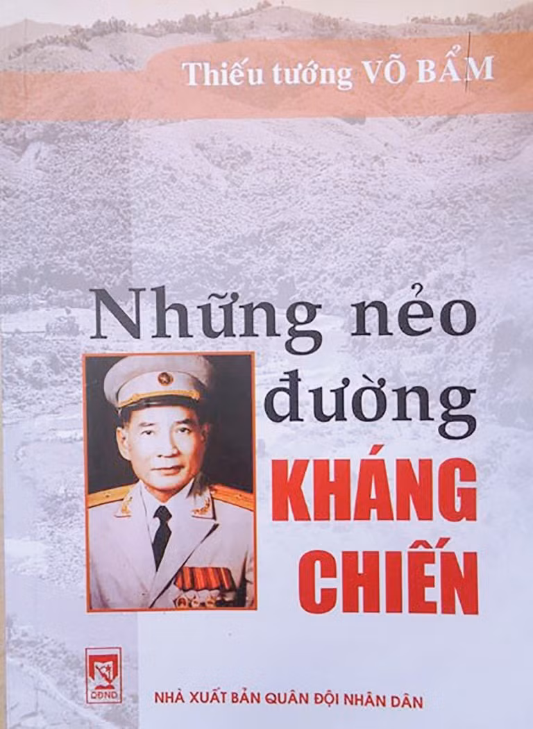 Hồi ký “Những nẻo đường kháng chiến” (Nhà xuất bản Quân đội nhân dân, 2006) của Thiếu tướng Võ Bẩm.