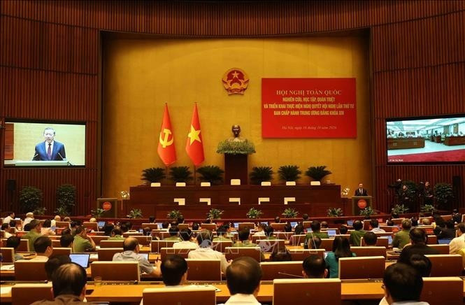 Tổng Bí thư, Chủ tịch nước Tô Lâm phát biểu chỉ đạo. Ảnh: Thống Nhất/TTXVN