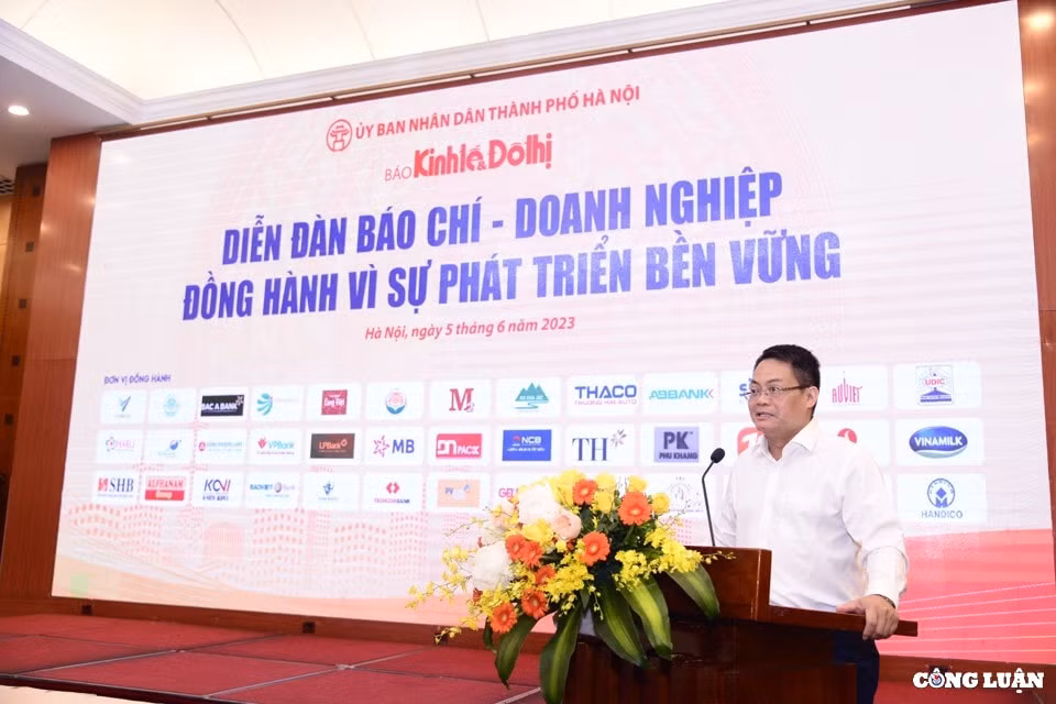dien dan bao chi doanh nghiep dong hanh vi su phat trien ben vung nam 2023 hinh 2