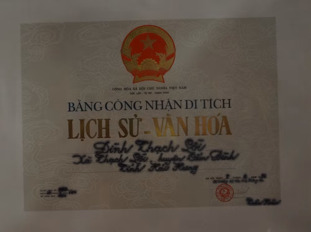di tich lich su quoc gia dinh thach loi xuong cap nghiem trong co nguy co bi do sap hinh 2