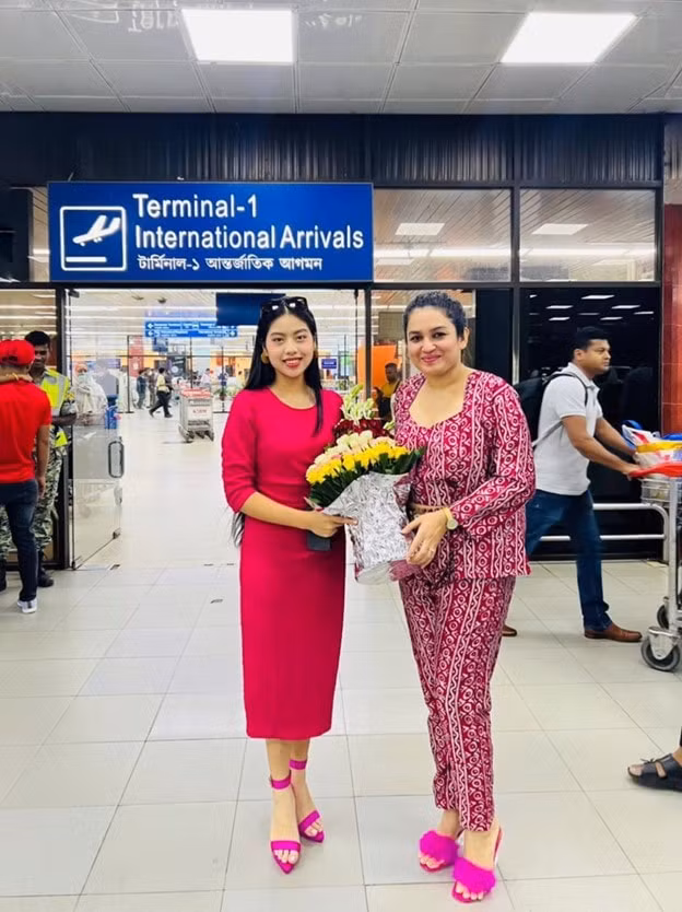 ngo ngoc gia han chinh thuc ngoi ghe nong cuoc thi hoa hau tuoi teen tai bangladesh hinh 2